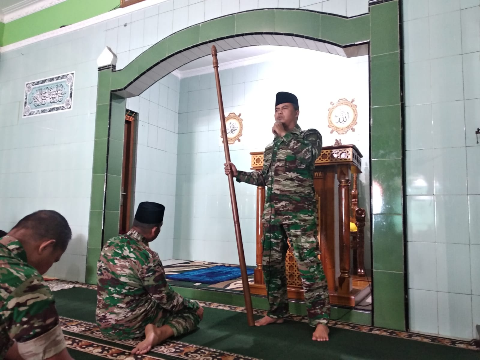 Khutbah Jumat,  Letda Czi Imam Mawardi : Istiqomah Dalam Ibadah